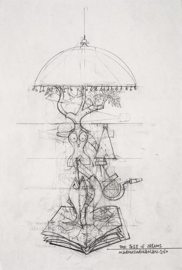 K.M. Madhusudhanan, The Tree of Dreams, 2020