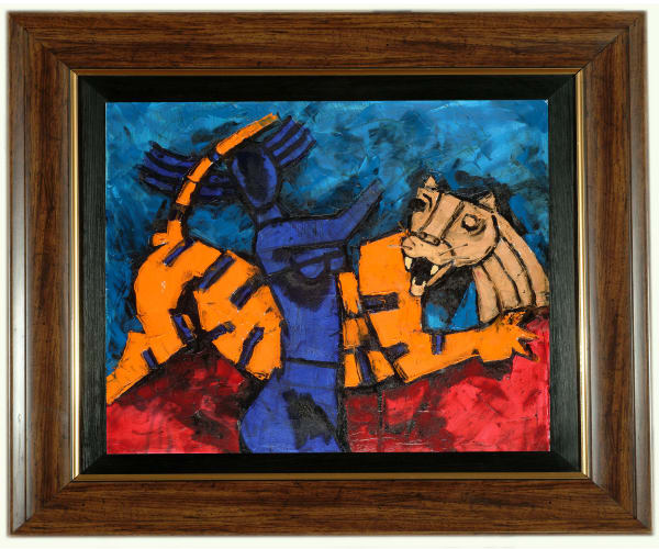 M.F. Husain, New Delhi Suite, 2003
