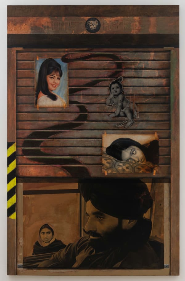 Atul Dodiya, Uski Roti, 2020 - 2021