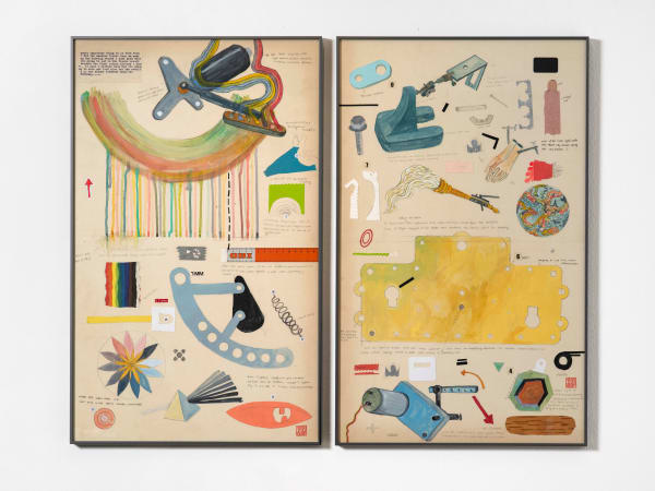 Shailesh B.R., Rainbow & Cloud Machine, 2022