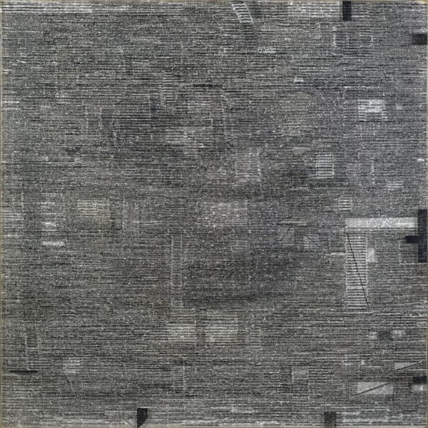 Rameshwar Broota, Mapping Space I, 2018