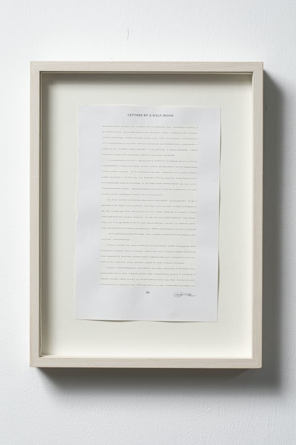 Youdhisthir Maharjan, Letters by a Half-Moon (P. 99) , 2021