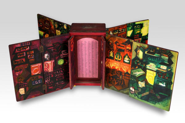 Gulammohammed Sheikh, Kaavad: Alphabet Stories, 2004