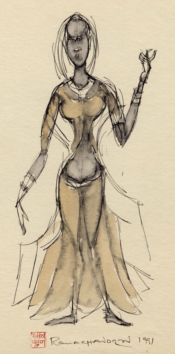 A. Ramachandran, Untitled, 1991