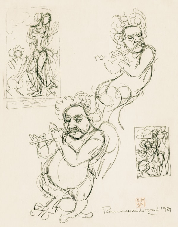 A. Ramachandran, Untitled, 1989