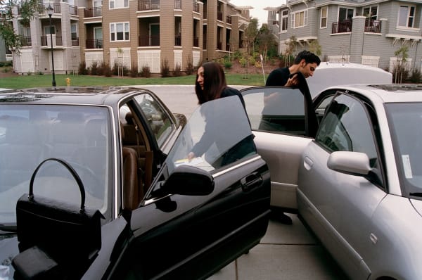 Gauri Gill, 'Software engineer, Alok Pareek; business owner, Sumati Patel-Pareek. Silicon Valley, California 2001', from the series 'The Americans', 2000-2007