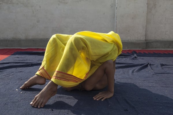Briana Blasko, Ashtanga Yoga Student International Chandramauli Charitable Trust, Varanasi, 2016