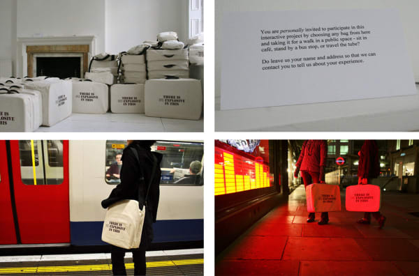Shilpa Gupta, There is No Explosive in This Interactive Installation and photographs , 2007