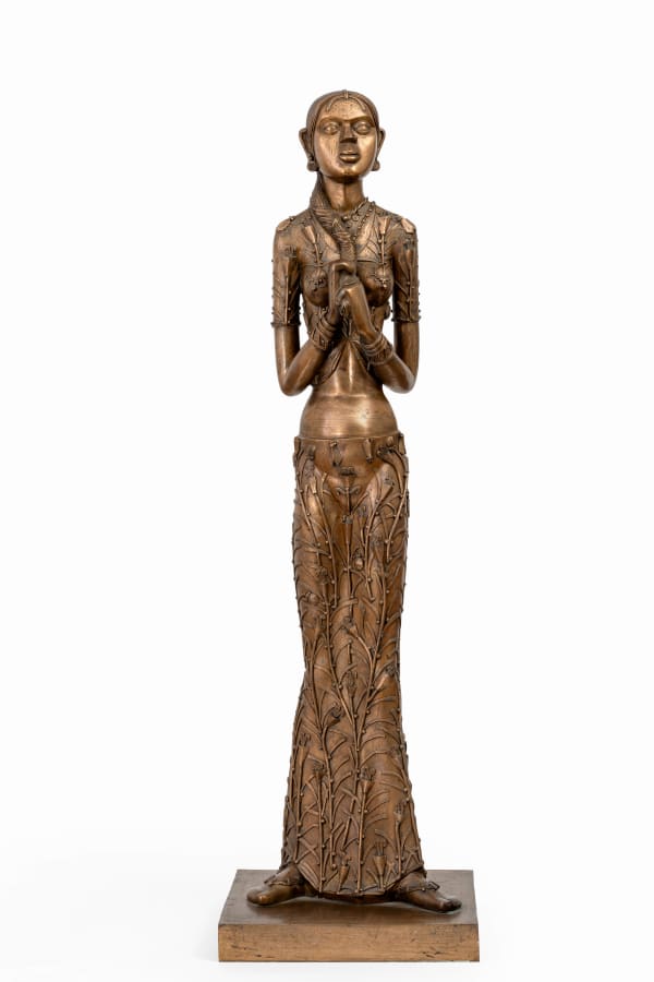 A. Ramachandran, The Girl with Plants , 2004