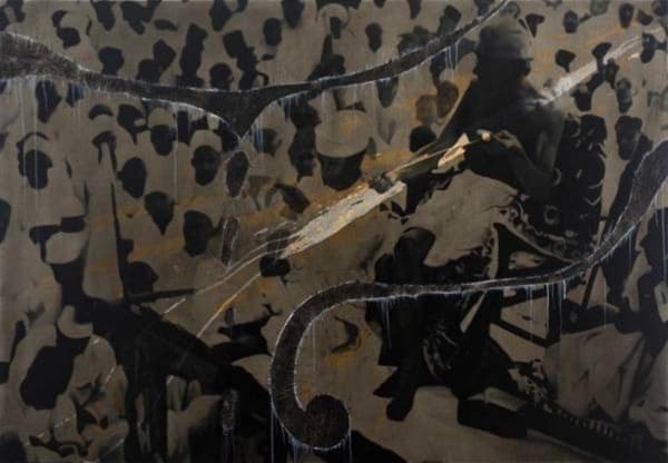 Atul Dodiya, Welder, 2017