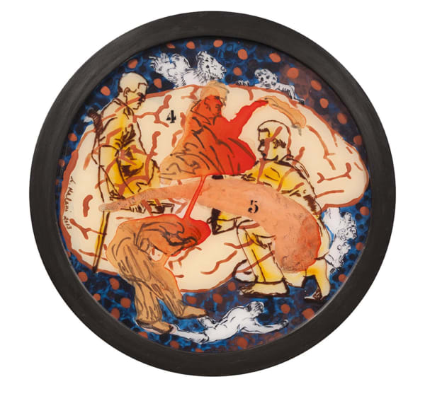 Nalini Malani, Discovery of the Body IV, 2013