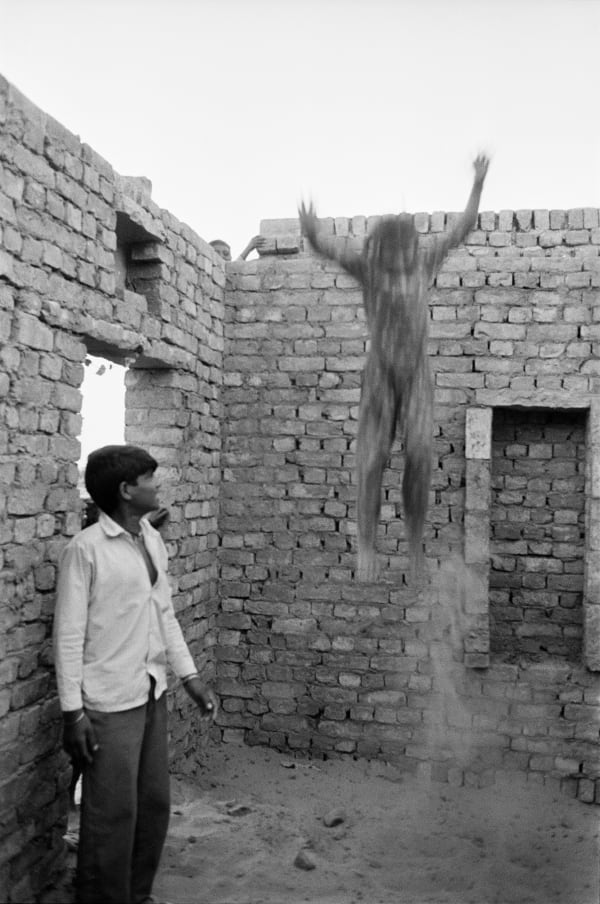 Gauri Gill, ‘New homes after the flood, Lunkaransar’, from the series ‘Notes from the Desert’, 1999 - ongoing