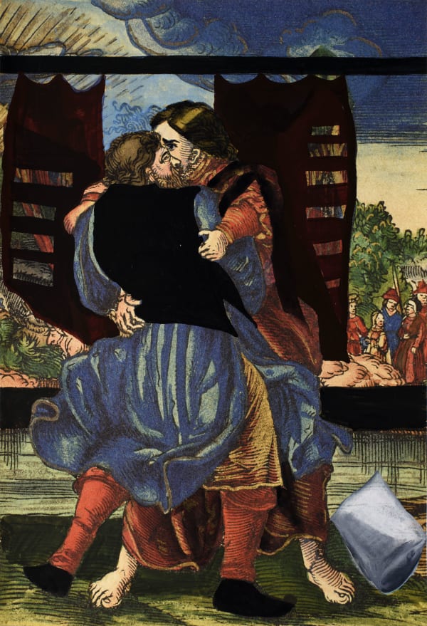 Anju Dodiya, The Tryst, 2016