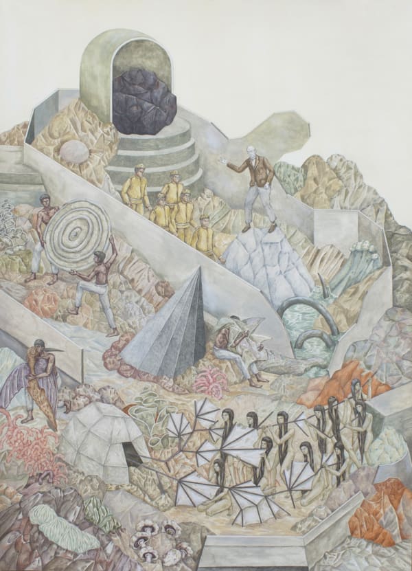 Shrimanti Saha, The Sacred Stone, 2020