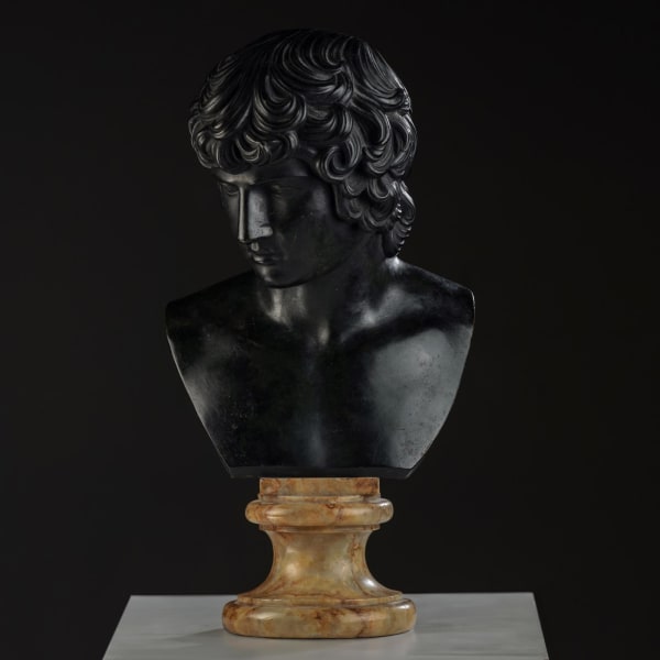 Bronze Bust of Antinous , XIX Century (SOLD)
