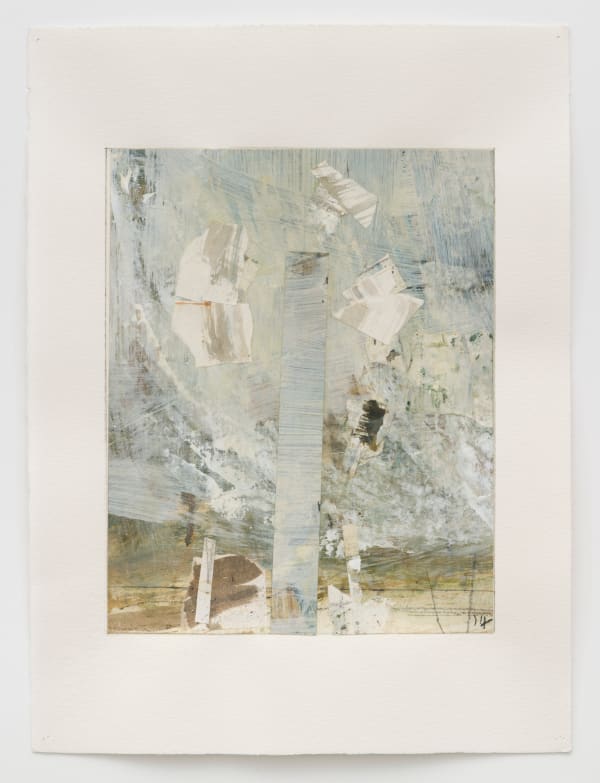 lyrical abstract collage drawing