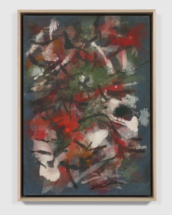 gestural abstract painting