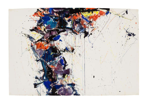 Lyrical abstract work on paper