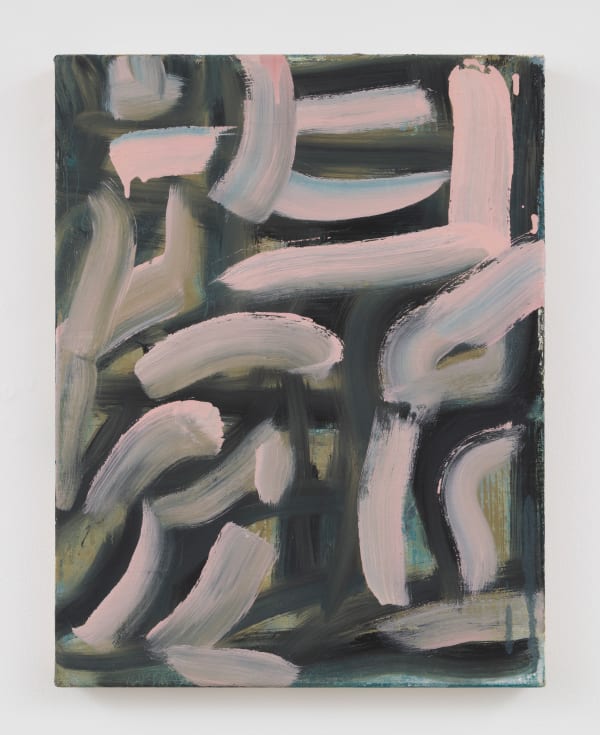 gestural abstract painting