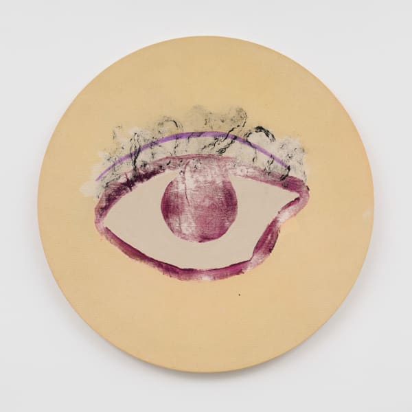 painting of an eye