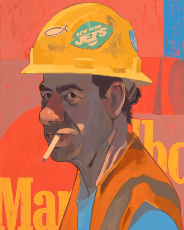 Austin Alphonse, Men Working (ii), 2024