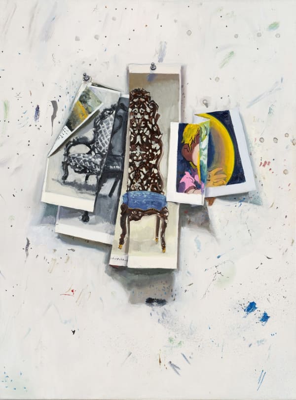 Hank Ehrenfried, Unfolded Chair , 2023