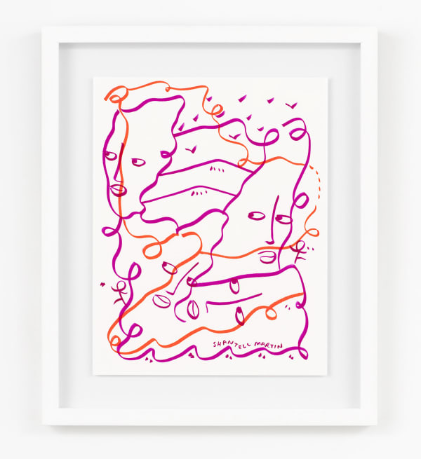 Shantell Martin, Today As We Are Talking, 2022