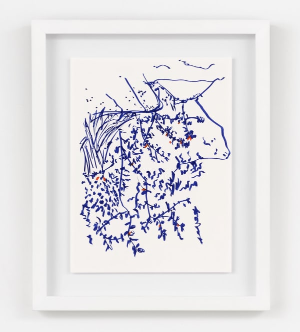 Shantell Martin, Dancing Breeze, 2023