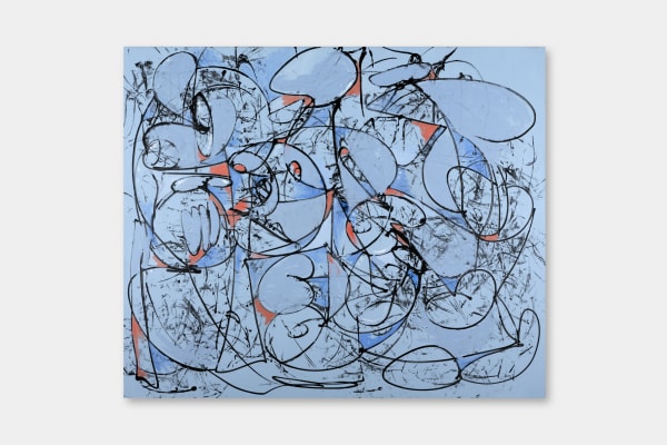 George Condo, Blue Passages, 1999