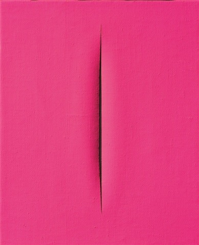 Lucio Fontana, Concetto Spaziale, Attesa, 1967