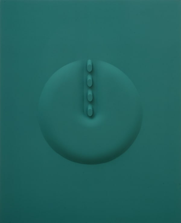 Agostino Bonalumi, Untitled (Verde), 1965