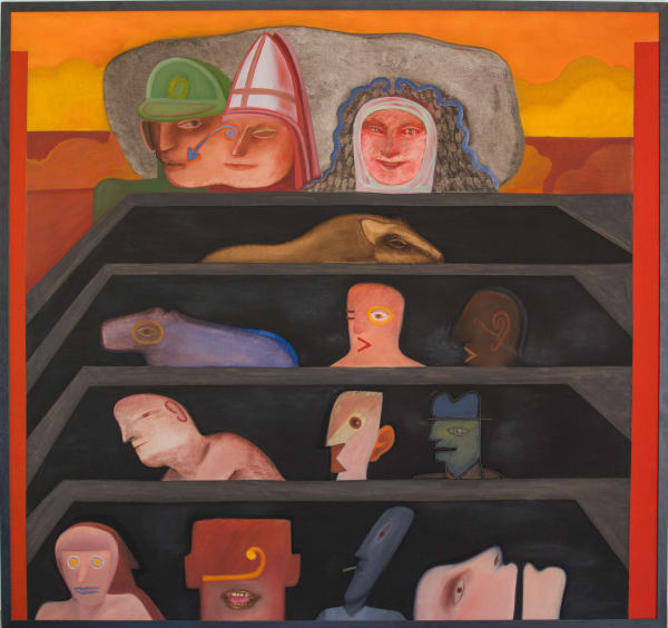 Siron Franco, Entardecer em Brasília, 1982