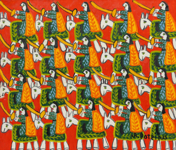 Antônio Poteiro, Cavalha de lado, 2005