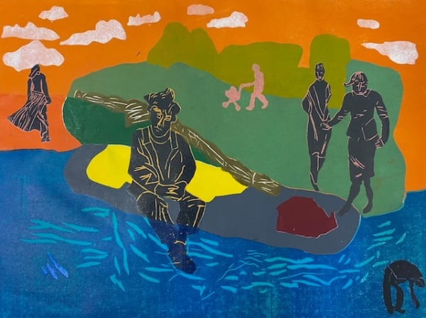 Gail Mallatratt ARE, A Day on the Moorings, 2024