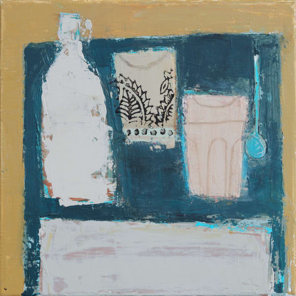 Sonia Barton, Bottle and Glasses, 2025