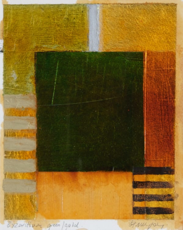 Steve Joy, Byzantium Green/Gold, 2025