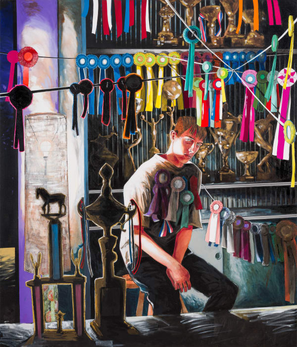 Hernan Bas, The Overachiever, 2025