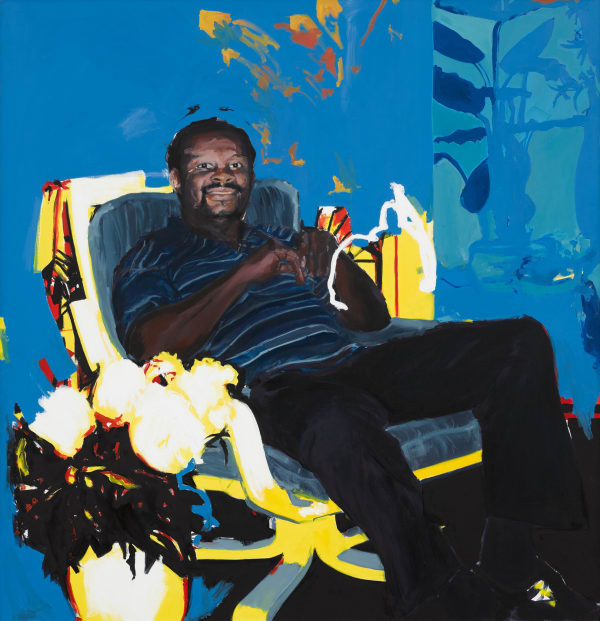 Kudzanai-Violet Hwami, Father in Pin Light, 2017