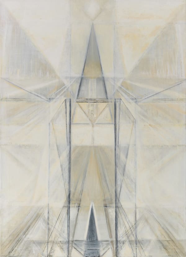Hedda Sterne, Pyramids, 1984