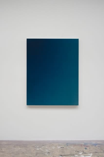 Oliver Marsden, Fade XI (Indigo Blue Turquoise) OMS 468, 2014