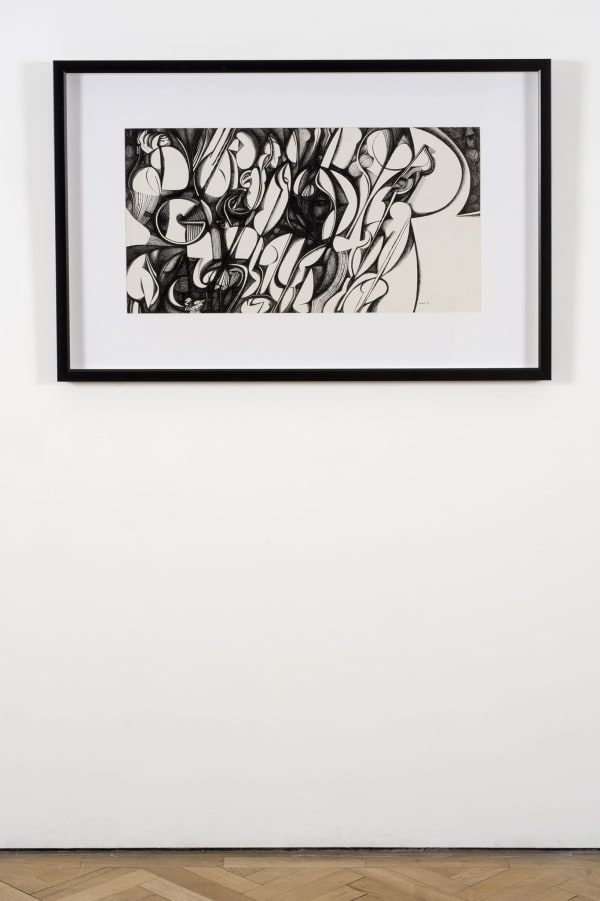 Ibrahim El-Salahi, Alphabet No.4 | Collection Kamel Lazaar Foundation, 1992