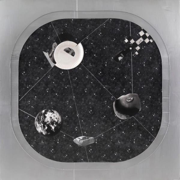 Derrick Adams, Orbiting Us #4, 2017