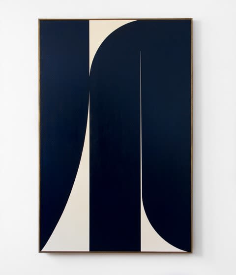 Johnny Abrahams, Untitled (Dark blue), 2019
