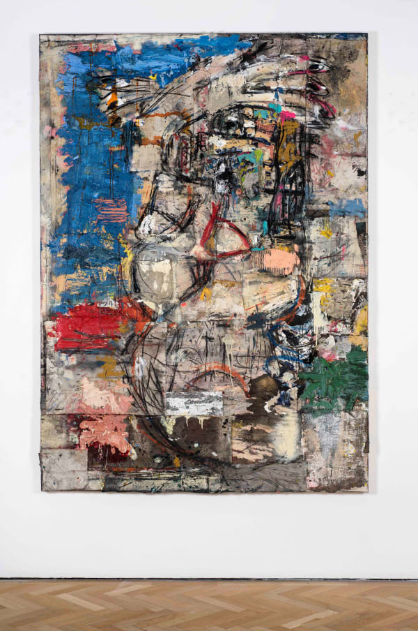 Daniel Crews-Chubb, Venus, Yasigi mask (blue red pink green), 2017