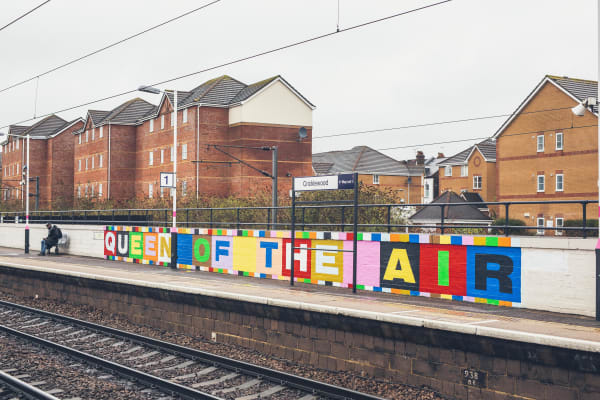 Lakwena Maciver, Queen of the Air - Cricklewood Station, UK (Commissioned by Tate), 2019