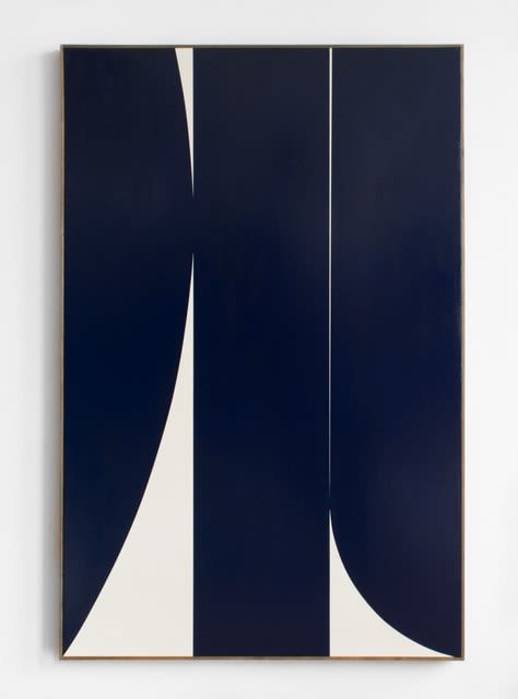 Johnny Abrahams, Untitled (Dark blue), 2019