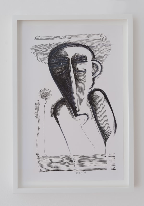 Ibrahim El-Salahi, Black and White Notebook , Late 2012 - 14/07/2013