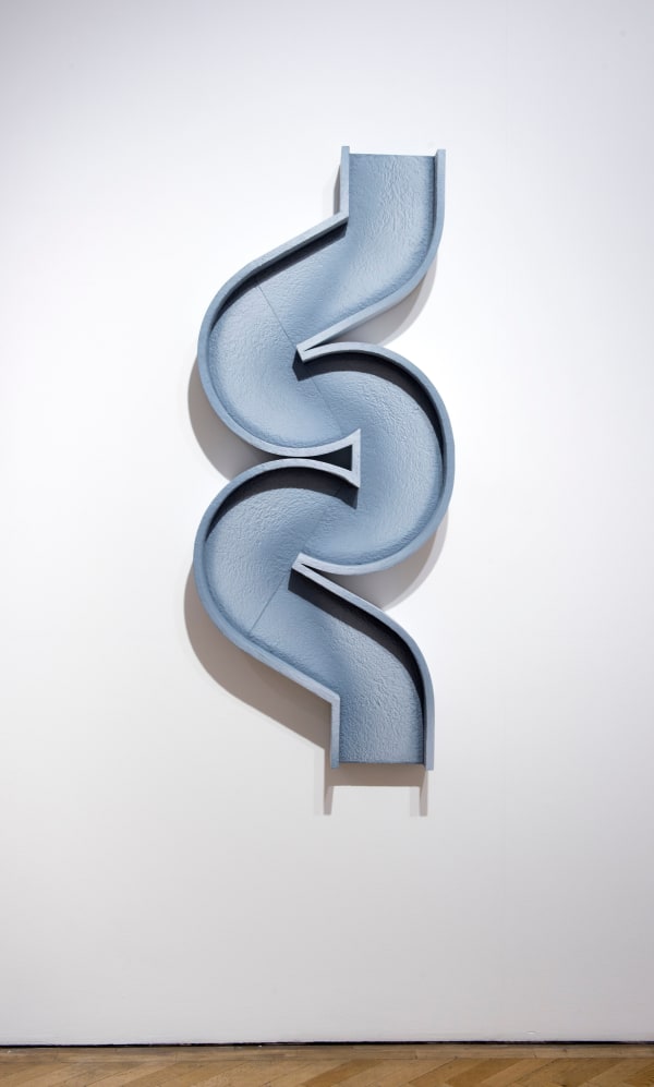 Amir Nikravan, Chain (Blue), 2019