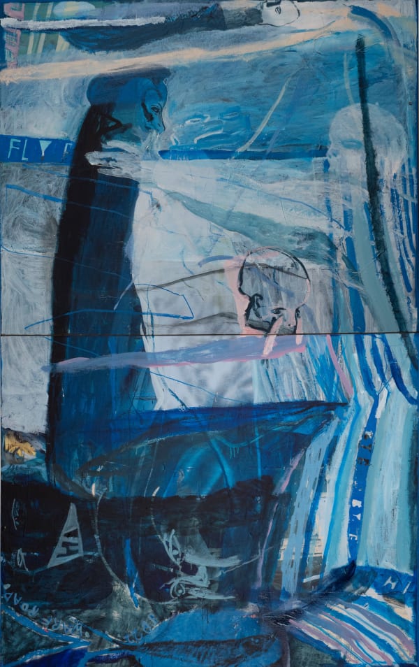 Samuel Bassett, The Fisherman's Farewell (after Christopher Wood), 2022