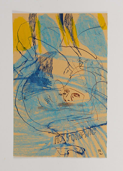 Samuel Bassett, Up Garrack Swimming, 2020